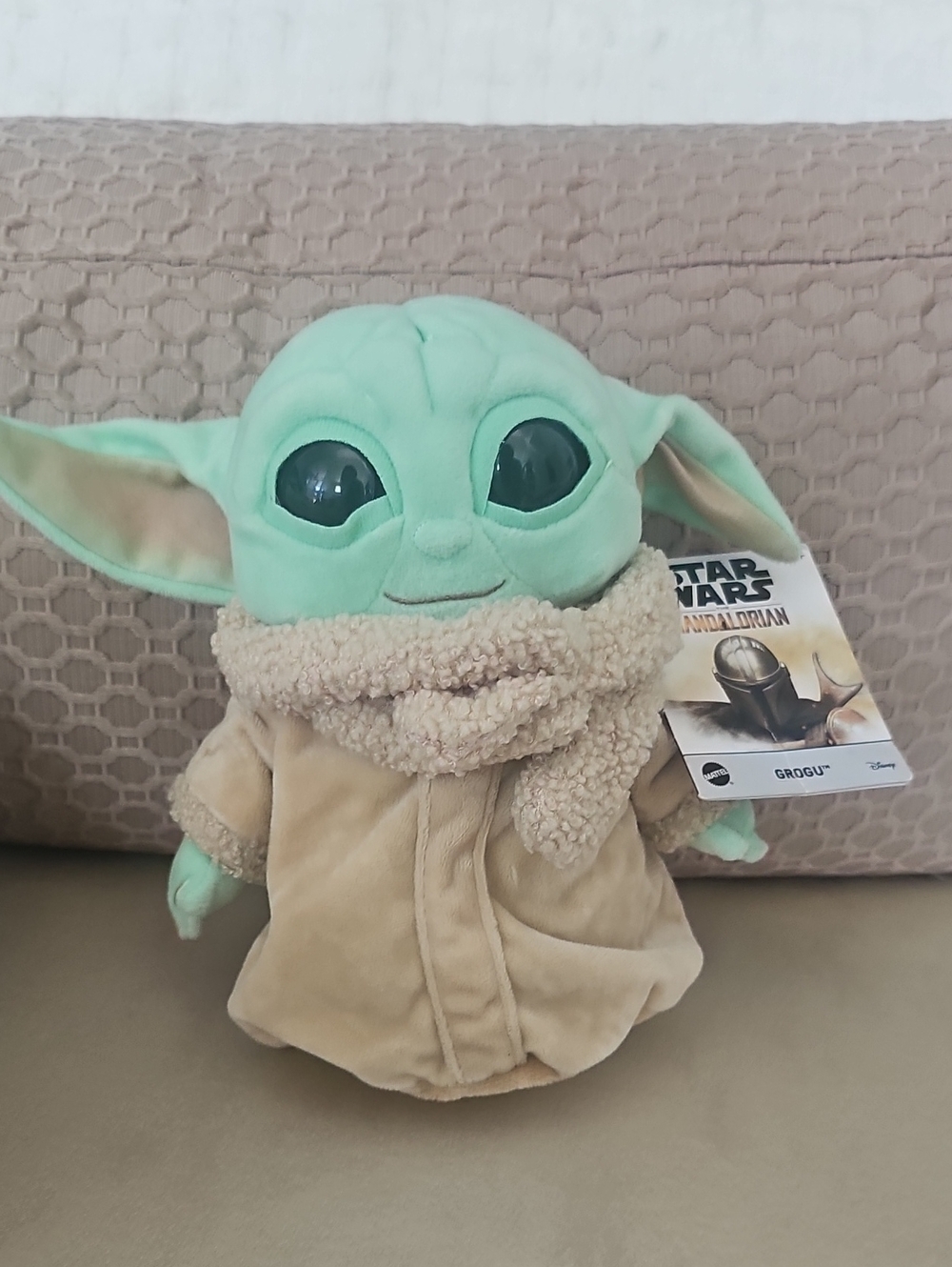Star Wars Grogu Plush in Green and Tan Robe